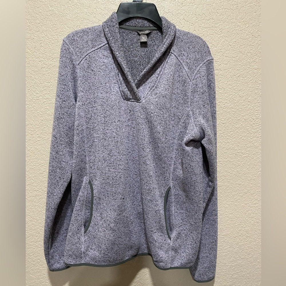 Eddie Bauer Fleece Sweatshirt, Women’s Size XL